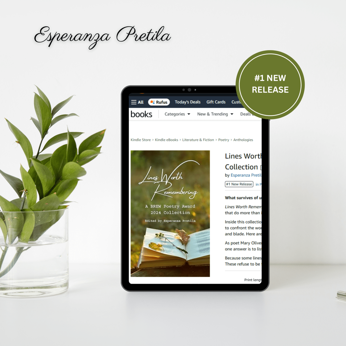 Lines Worth Remembering is #1&nbsp;today!