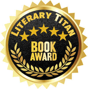 Literary Titan Gold (5 stars) Book Award badge