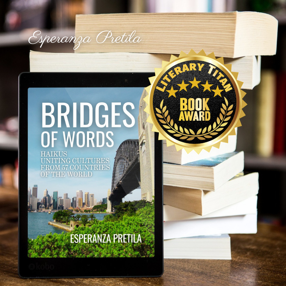 "Bridges of Words" wins a Literary Titan Gold (5 stars) Book Award